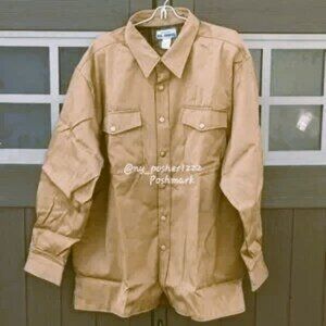 *๐ฅ๐ฒ๐ท๐ฝ๐ช๐ฐ๐ฎ ๐๐๐๐๐๐'๐ ๐โ๐ผ โ๐๐๐๐ผ Flannel Jacket XL Brown